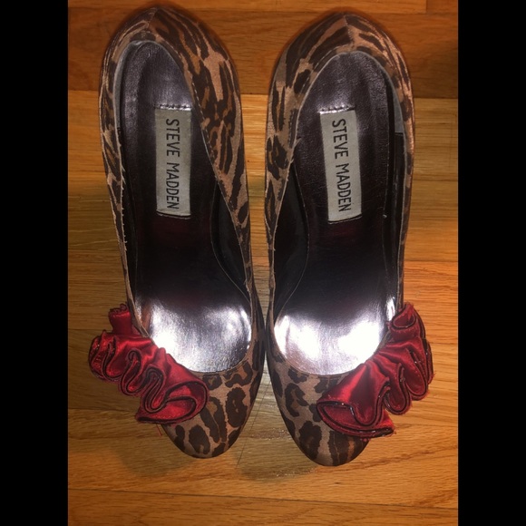 Steve Madden cheetah shoes - Picture 1 of 2